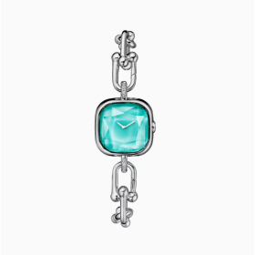 Blue glossy sunray watch
