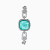 Blue glossy sunray watch