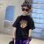 Cotton Boys' Summer Short Sleeve 2023 Summer Suit Big Boys' Fashion Brand Versatile Children's T-shirt