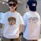Cotton Boys' Summer Short Sleeve 2023 Summer Suit Big Boys' Fashion Brand Versatile Children's T-shirt