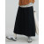 Japanese style slim black half length skirt