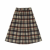 Plaid suit two-piece set women's 2023 spring new retro skirt New Year's tweed set