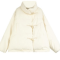 Short down jacket women's winter 90 white duck down design small warm jacket