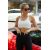 Sports Bras for Women,Padded Sports Bra Tank Top Sexy Crisscross Back High Impact Longline Workout Yoga Bra