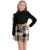 Girl's Skirt Sets Casual Winter Fall Lattice Dresses Long Sleeve Top Cute Clothes Outfit for Girls