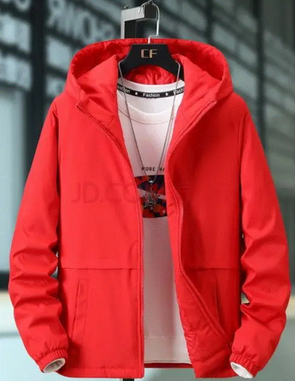 New autumn and winter men's thin cotton jacket jacket Korean version sports oversized young men.