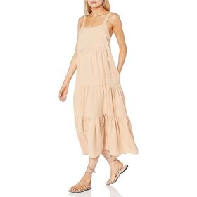 The Drop Women's Britt Tiered Maxi Tent Dress