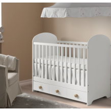 Wooden and comfortable baby bed