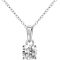 Wholesale 14K Gold Solitaire Diamond Pendant Necklace - Choose Your Carat Size & Gold Color | Tanache After Sales Warranty
