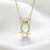 Wholesale 8K Gold Plated Lucky Owl Necklace - Stunning Pendant for Women and Girls