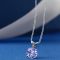 Get the Best Deal on Gem * 925 Sterling Silver Blue Tanzanite Pendant Necklace - Authorized Distributor