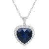 Limited Edition Wholesale Offer: Sterling Silver Ocean Heart Pendant
