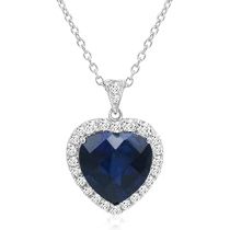 Limited Edition Wholesale Offer: Sterling Silver Ocean Heart Pendant