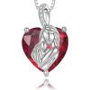 Upgrade Your Jewelry Collection with Mother and Child Heart Necklace - 12mm Pendant - Wholesale Distributor