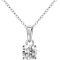 Exclusive Wholesale Distributor: 14K Solitaire Diamond Pendant Necklace in Multiple Colors by Tanache