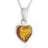 Premium Amber Pendant and Necklace Combo - Genuine Baltic Amber, 42cm Chain, Trusted Wholesale Supplier