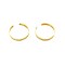 INS Zircon Inlaid Circle Earrings Light Luxury Personalized Simplicity Small Female Earrings High Sense Spot Wholesale