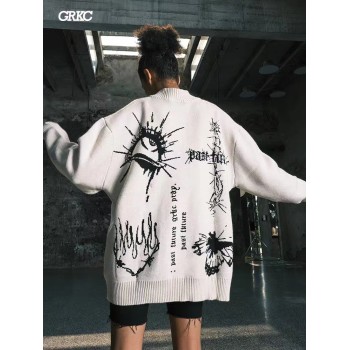 白色毛衣