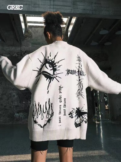 白色毛衣