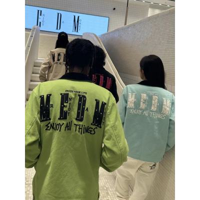 MEDM23SS“MCP系列”指套长袖T恤男秋季潮牌美式高街宽松体恤上衣