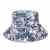 2021 Custom New Bohemia coconut tree All Over Print Bucket Hats Reversible tree Printed Fisherman Cap