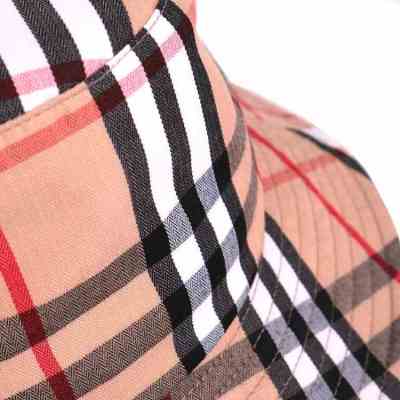 Wholesale Designer Fashion Print Cotton Black Unisex Adult Fisherman Bucket Hat