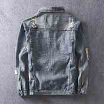 wholesale denim jackets suppliers men's jean jacket, casual trendy denim jacket for men