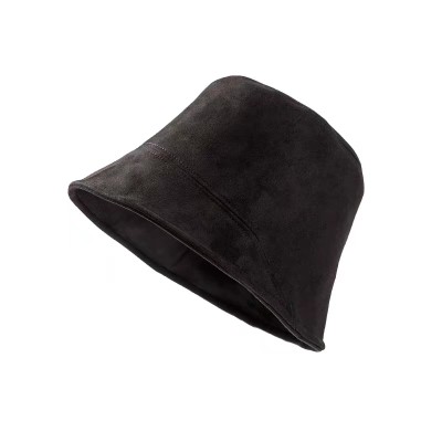 OEM Customize Most Popular Adult Yellow Wide Brim Cotton Folding Outdoor Fishion hat,  Bucket Cap With Drawstring