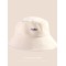 Women's  Most Popular Yellow Wide Brim Cotton Folding Outdoor Fishing Hat,Bucket Cap With Drawstring