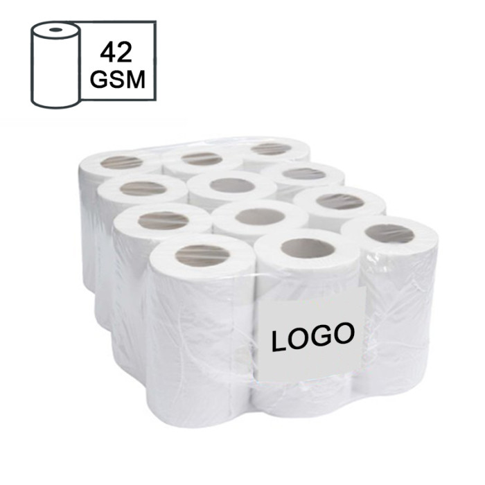Lightweight 42GSM Hand Paper Towels Roll - Customize Your Brand | Free Samples