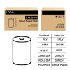 Sustainable 1-Ply 38GSM Bamboo Pulp Hand Paper Towel Roll - Ideal for OEM & ODM