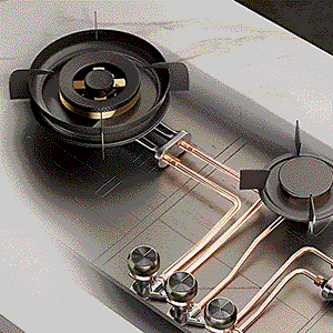 Heat Concentration Pan Support of Bousit Gas Stove for Sinterd Stone DYB31