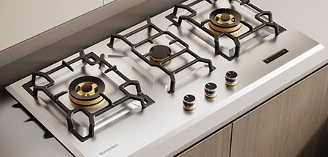 Bousit 3 Burner Stainless Steel Gas Stove