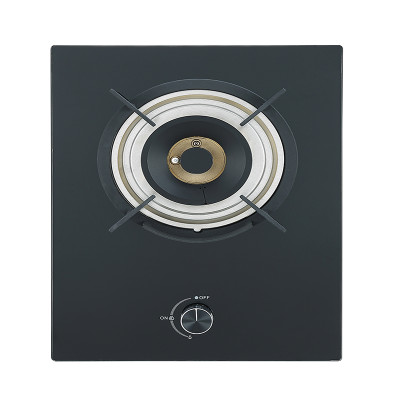 OEM/ODM One Burner Gas Hob | Kitchen Appliances Single Burner Glass Gas Cooktop | DB06(Copper Base)