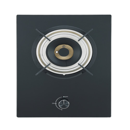 OEM/ODM One Burner Gas Hob | Kitchen Appliances Single Burner Gas Glass Top Stove | DB06(Copper Base)