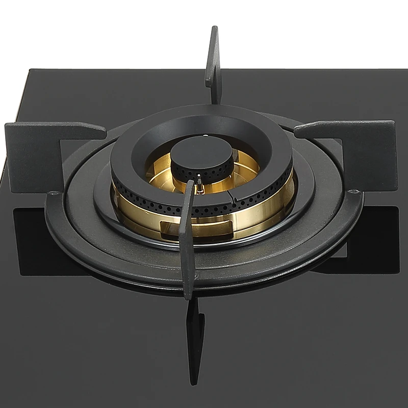 Bousit 2 Burner Tempered Glass Gas Stove T710