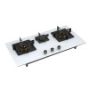 Stylish Tempered Glass 36 inch Gas Cooktop | Built-in 3 Burner Gas Cooktop | B822