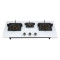 Stylish Tempered Glass 36 inch Gas Cooktop | Built-in 3 Burner Gas Cooktop | B822