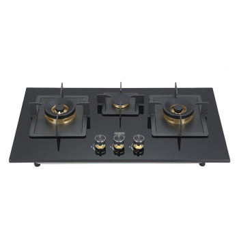 China 3 Burner Gas Stove Manufacturer | Custom Kitchen Cooking Appliance | 2008