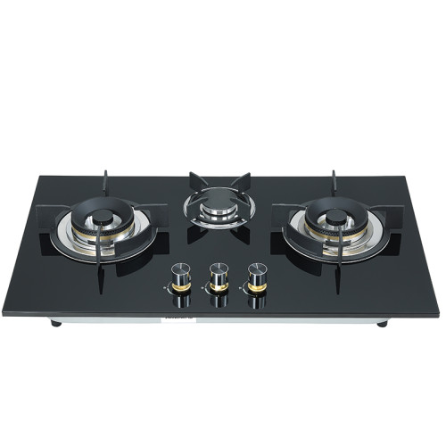 China Manufacturer Kitchen Cooktop 3 Burner | Gas Range Stove Design | BA811