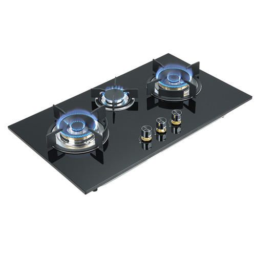 China Manufacturer Kitchen Cooktop 3 Burner | Gas Range Stove Design | BA811