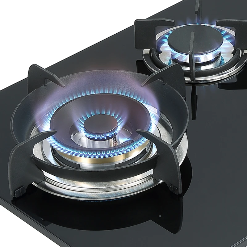 Bousit 3 Burner Tempered Glass Gas Stove BA810