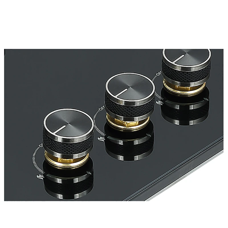 Bousit 3 Burner Tempered Glass Gas Stove BA810