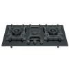 Wholesale Built-in 3 Burner Gas Stove Glass Top | OEM/ODM Tempered Glass Stove Factory | B888