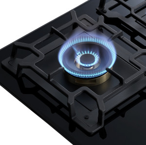 36 inch 3 Burner Gas Cooktop Factory | Glass Countertop Gas Cooktop Recommendations | B889