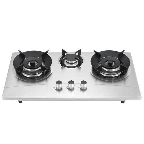 Stainless Steel Gas Stove | 3 Burner | Built- in Gas Stove | Customizable | G725