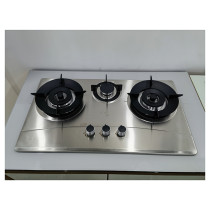 Personalized Gas Stove for Bulk Order | 3 Burner Stainless Steel Gas Stove Design｜G725