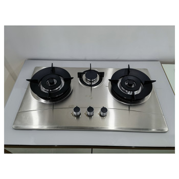 Personalized Gas Stove for Bulk Order | 3 Burner Stainless Steel Gas Stove Design｜G725