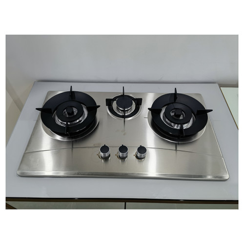 Stainless Steel Gas Stove | 3 Burner | Built- in Gas Stove | Customizable | G725