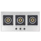 Durable 3 Burner Gas Stove for Kitchen Cooking | Custom Gas Cooktop Manufacturer | P-395